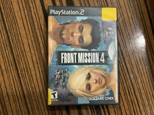 Front Mission 4 PS2 Used In Great Condition Sold As Is Untested See Images.