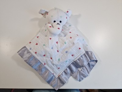 aden + anais Elefant Stern Bettdecke weiß rot grau blau Musselin Schnuller Lovey