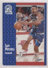 1991-92 Fleer Sam Mitchell #123 00ah