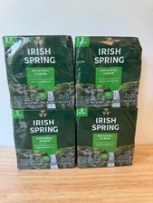 Lot of 12 - Irish Spring Deodorant Bar Soap, Original, 3.75 oz bars, 4 3-Packs