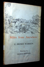 Miles from Anywhere by C Henry Warren (1944-1st) Thomas Hennell Drawings - HB/DJ