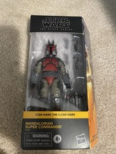 Hasbro Star Wars The Black Series Mandalorian Super Commando 05 Clone Wars NEW