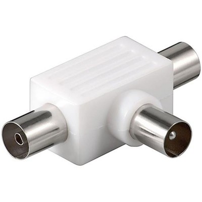 Wentronic CA 1008 P 2 Geräte Verteiler (RF), Plastik Ge # 67218
