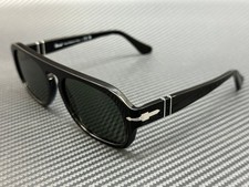 Occhiali da sole PERSOL PO3369S 95 31 nero verde unisex 56 mm