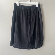 Vintage Vassarette Black Slip 2XL 24  x46 Style 11-822