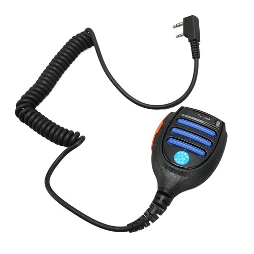 Walkie Talkie głośnik mikrofon wodoodporny 2-pinowy głośnik naramienny mikrofon do F CB - Zdjęcie 11 z 22