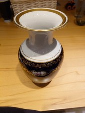 Reichenbach Echt Kobalt Vase Antik