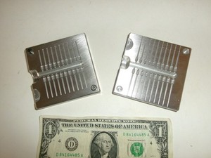 1-1/4" Panfish Soft Plastic Lure Aluminum Mold (Unknown Maker) - Used