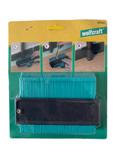 WOLFCRAFT CONTOUR GAUGE 125mm SHAPE DUPLICATOR TOOL FOR ACCURATE PROFILE COPYING