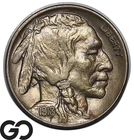 1918-D Buffalo Nickel, Solid Gem BU++, Tough This Nice Better Date!