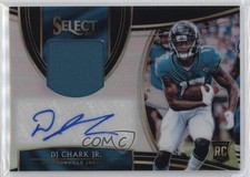 2018 Panini Select Rookie Signature Memorabilia 194/199 DJ Chark Jr Auto 13c1