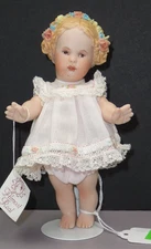 6” Maree Massey Porcelain Artist Doll, Hand Painted Toddler Fiamma           #SA