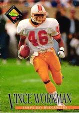 1994 Classic Pro Line Live - #236 Vince Workman - Buccaneers