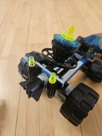 LEGO Space Unitron 1787 Crater Cruiser Incomplete + Partial Extra Pod