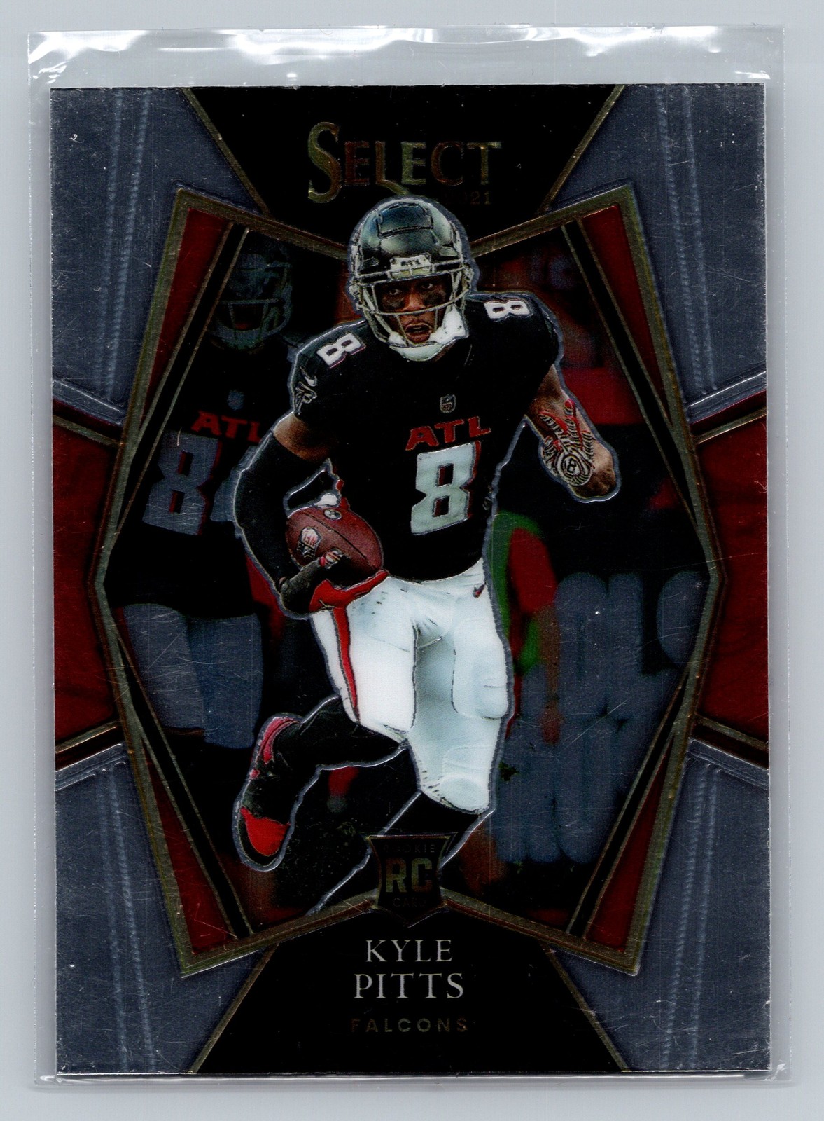 2021 Panini Select #146 Kyle Pitts Premier Level