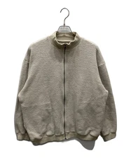 nest Robe confect Napped fleece zip top Size: 4 Ivory Men 02244-0041