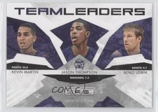 2009 Rookies & Stars Team Leaders Beno Udrih Jason Thompson Kevin Martin #26 0b7