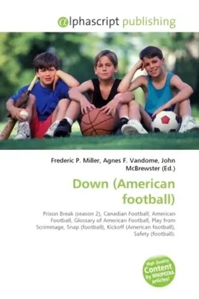 Frederic P. Miller (U. A.) | Down (American Football) | Taschenbuch | Englisch-image