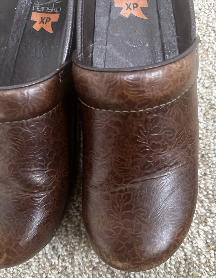 Dansko XP Women Clogs Casual Shoes 38 EU / 7.5-8 Slip On Leather Slip Resistant - Image 3 of 4