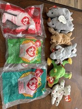 McDonald's TY Teenie Beanie Baby Spunky the Cocker Spaniel Vintage 1993 with Tag