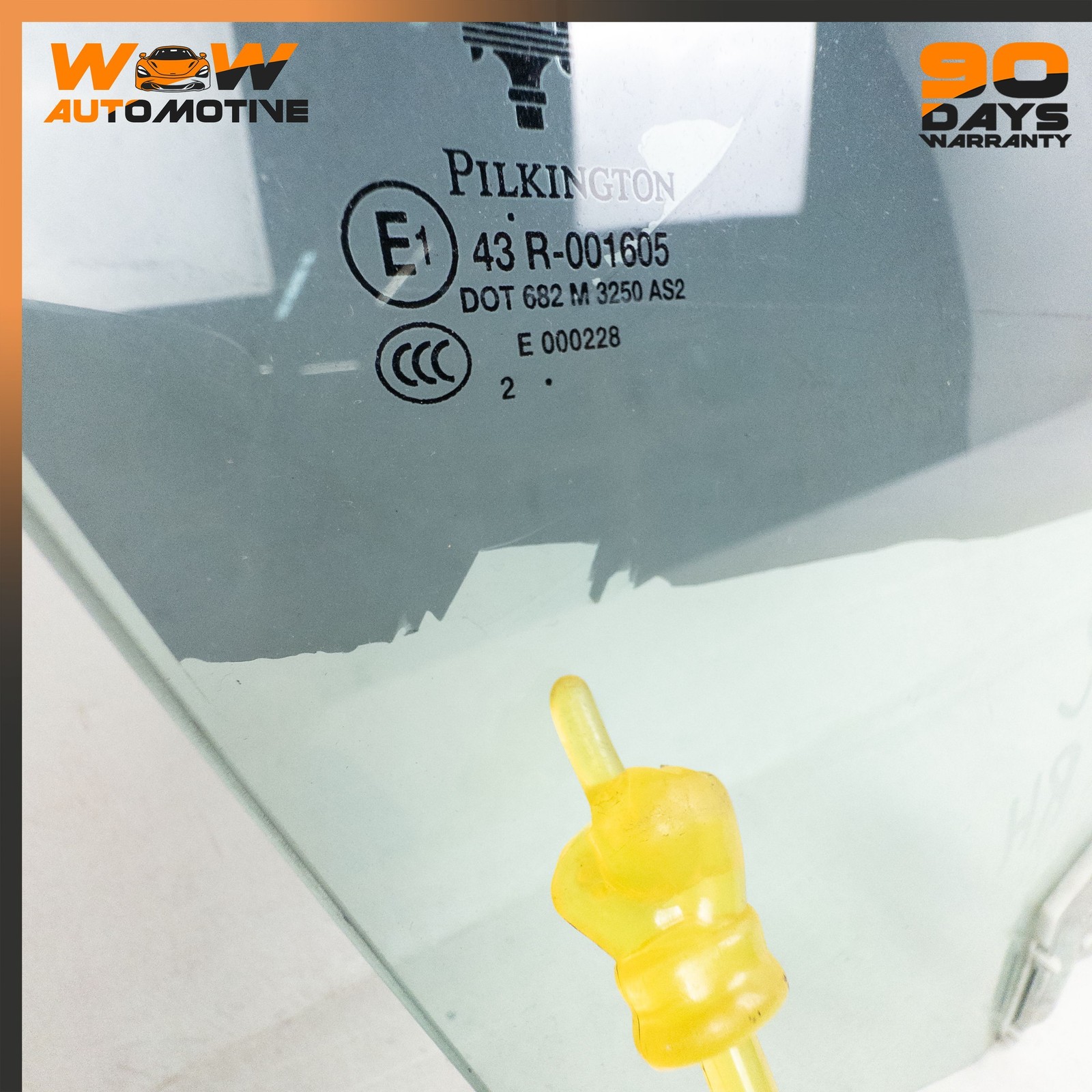 08-19 MASERATI GRANTURISMO S FRONT RIGHT PASSENGER SIDE DOOR GLASS WINDOW OEM