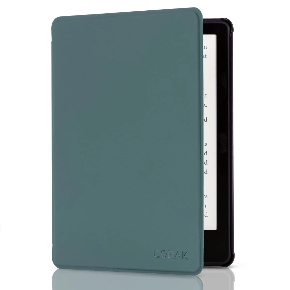 CoBak 6.8" Kindle Paperwhite Case(Only 2021) - PU Leather Smart Cover with Auto