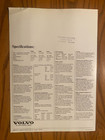 1972 Volvo Full Line 4-page Sales Brochure - 1800E, 1800ES, 164, 142, 144, & 145 — photo 3