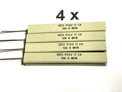10 K, 10 KΩ, 10 KOhm,  Seci, RYKV17EG10K, 17 Watt, 10%, radial, Lastw. 4 Stück