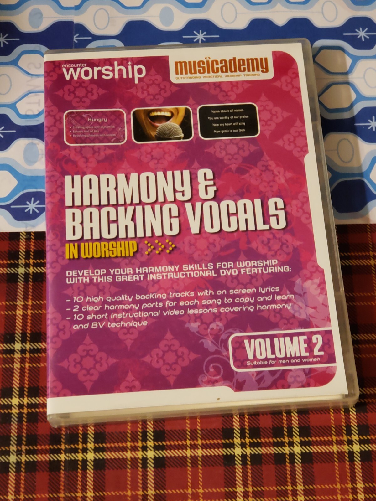 WORSHIP - HARMONY & BACKING VOCALS IN WORSHIP - VOLUME 2 - DVD - | eBay
