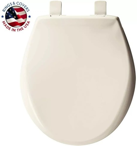 MAYFAIR 887SLOW 346 Affinity Round Toilet Seat Slow Close Removable Biscuit