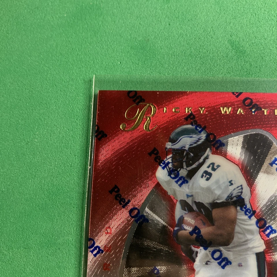 1997 Pinnacle Totally Certified - Platinum Red #24 Ricky Watters /4999 - Image 3 of 4