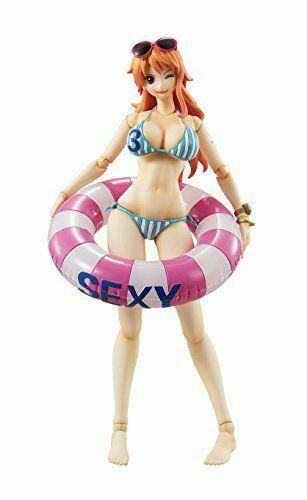Variable Action Heroes One Piece Nami Summer Vacation About 160mm Pvc Paint For Sale Online Ebay