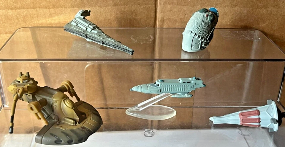 Star Wars Lote de 5 Naves y 7 Piezas Monopoly *Ver Descripción Para Más Detalles* Foto 3 de 4