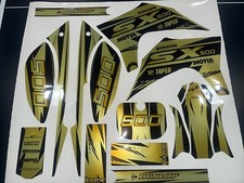 Razor SX500 graphics kit decals THICK AND HIGH GLOSS