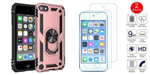 Für iPod Touch 5 6 7. Gen Hülle Magnet Ring Ständer Cover + Displayschutz - Bild 31 von 32