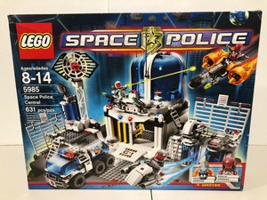 lego space police base