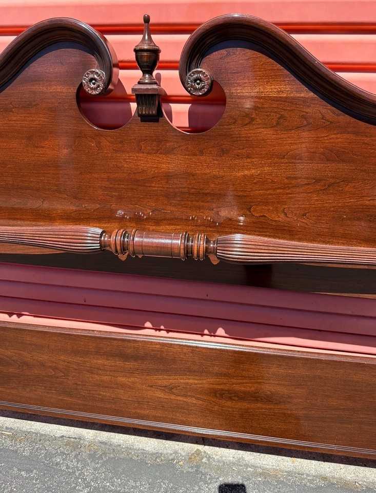 Ethan Allen Poster Bed Court Cherry Queen eBay