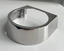 Rancilio Silvia Polished Stainless Steel Group Head Cover