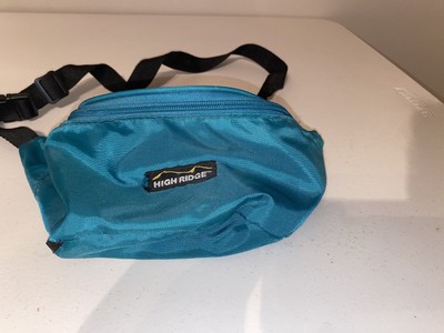teal fanny pack