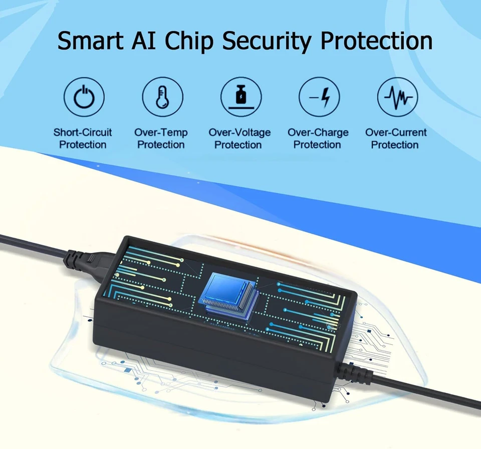 AC/DC Adapter Power Supply Cord Charger For Gateway NV Series Laptop Notebook PC - Image 2 of 4