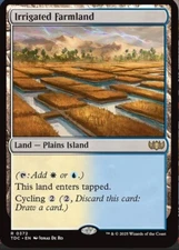 Irrigated Farmland NM/M Unspecified Set Commander MTG Magic Card EDH Dual Land