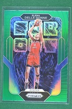ELENA DELLE DONNE 2022 Panini Prizm WNBA Green Far Out Mystics #14