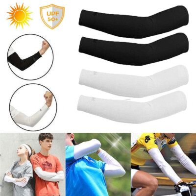 1 Paar Armlinge Ärmel UV Schutz Sonnenschutz Arm Sleeves Kompression Outdoor