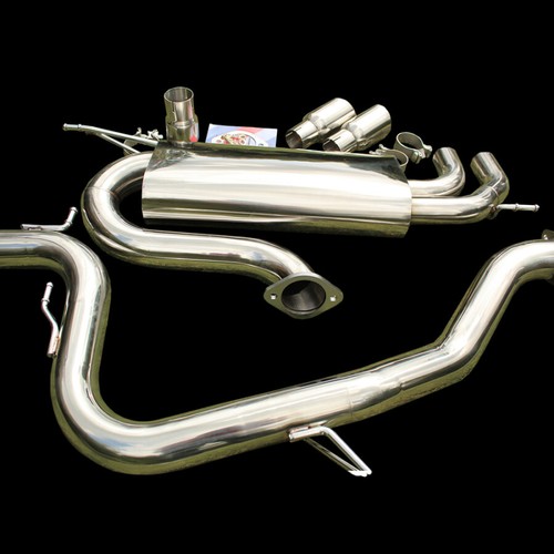 Audi A3 2.0T FSI 8P 3" Sport Catback Performance Exhaust System 03-12 - EU STOCK - Afbeelding 4 van 11