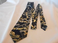 MERCEDES Vintage Hand Made Western Men's vintage Neck Tie Ties MYUNG JU SILK AH
