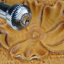 Japan Select - #J504 18-Seed Flower Center Stamp (Leather Stamping Tool)