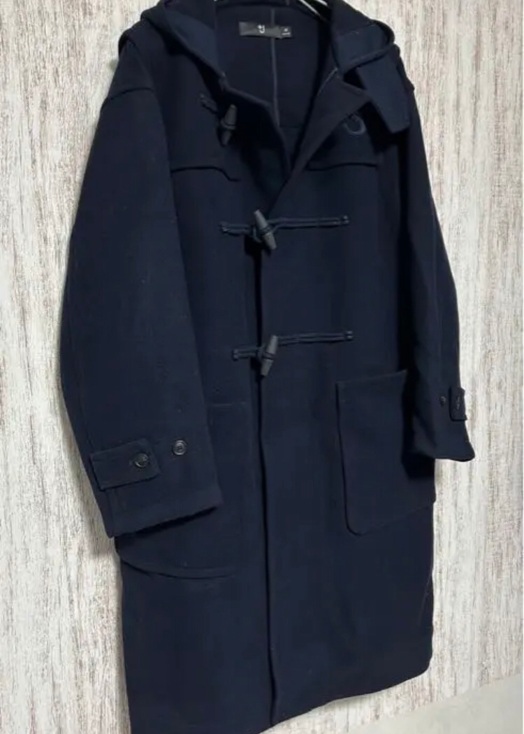 新品！UNIQLO +J Duffle Coat ダッフルコート Uniqlo +J Jil Sander Wool Oversized Duffle Coat Navy Size M | eBay
