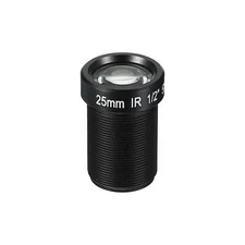 25mm CCTV Camera Lens F2.0 FPV Security Camera Lens 5MP 15° Wide Angle Lens M...