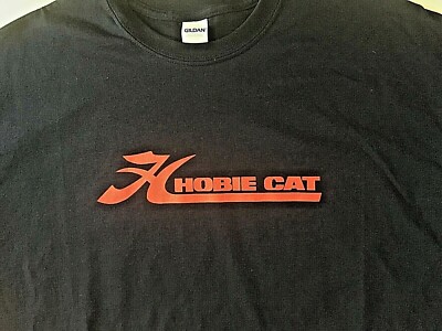 Hobie Cat Screen Printed T-Shirt Pre-Shrunk Heavy Cotton