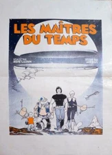 LES MAITRES DU TEMPS / TIME MASTERS - MOEBIUS / LALOUX - ORIGINAL MOVIE POSTER